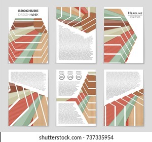 Abstract vector layout background set. For art template design, list, front page, mockup brochure theme style, banner, idea, cover, booklet, print, flyer, book, blank, card, ad, sign, sheet,, a4.