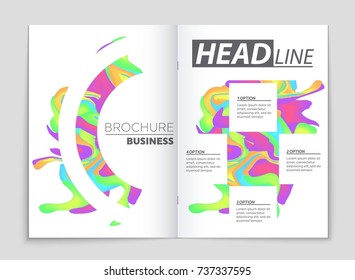 Abstract vector layout background set. For art template design, list, front page, mockup brochure theme style, banner, idea, cover, booklet, print, flyer, book, blank, card, ad, sign, sheet, a4