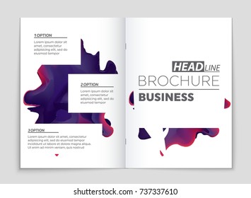 Abstract vector layout background set. For art template design, list, front page, mockup brochure theme style, banner, idea, cover, booklet, print, flyer, book, blank, card, ad, sign, sheet, a4