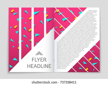 Abstract vector layout background set. For art template design, list, front page, mockup brochure theme style, banner, idea, cover, booklet, print, flyer, book, blank, card, ad, sign, sheet, a4