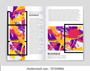 Abstract vector layout background set. For art template design, list, front page, mockup brochure theme style, banner, idea, cover, booklet, print, flyer, book, blank, card, ad, sign, sheet, a4