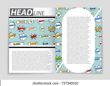 Abstract vector layout background set. For art template design, list, front page, mockup brochure theme style, banner, idea, cover, booklet, print, flyer, book, blank, card, ad, sign, sheet, a4.