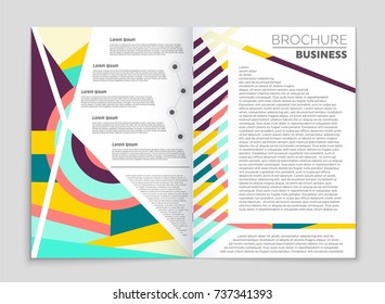 Abstract vector layout background set. For art template design, list, front page, mockup brochure theme style, banner, idea, cover, booklet, print, flyer, book, blank, card, ad, sign, sheet, a4