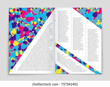 Abstract vector layout background set. For art template design, list, front page, mockup brochure theme style, banner, idea, cover, booklet, print, flyer, book, blank, card, ad, sign, sheet, a4.