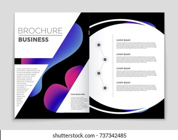 Abstract vector layout background set. For art template design, list, front page, mockup brochure theme style, banner, idea, cover, booklet, print, flyer, book, blank, card, ad, sign, sheet, a4