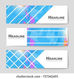 Abstract vector layout background set. For art template design, list, front page, mockup brochure theme style, banner, idea, cover, booklet, print, flyer, book, blank, card, ad, sign, sheet, a4