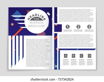 Abstract vector layout background set. For art template design, list, front page, mockup brochure theme style, banner, idea, cover, booklet, print, flyer, book, blank, card, ad, sign, sheet, a4.