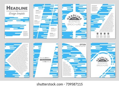 Abstract vector layout background set. For art template design, list, front page, mockup brochure theme style, banner, idea, cover, booklet, print, flyer, book, blank, card, ad, sign, sheet, a4.