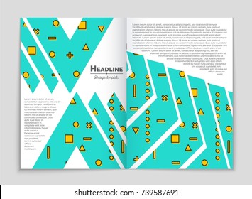 Abstract vector layout background set. For art template design, list, front page, mockup brochure theme style, banner, idea, cover, booklet, print, flyer, book, blank, card, ad, sign, sheet, a4.