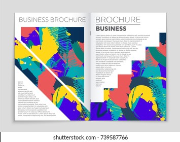 Abstract vector layout background set. For art template design, list, front page, mockup brochure theme style, banner, idea, cover, booklet, print, flyer, book, blank, card, ad, sign, sheet, a4