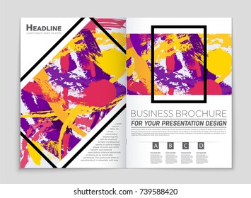 Abstract vector layout background set. For art template design, list, front page, mockup brochure theme style, banner, idea, cover, booklet, print, flyer, book, blank, card, ad, sign, sheet, a4