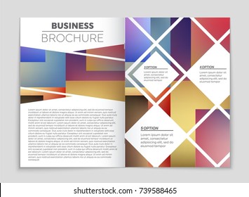Abstract vector layout background set. For art template design, list, front page, mockup brochure theme style, banner, idea, cover, booklet, print, flyer, book, blank, card, ad, sign, sheet, a4