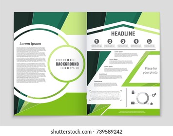 Abstract vector layout background set. For art template design, list, front page, mockup brochure theme style, banner, idea, cover, booklet, print, flyer, book, blank, card, ad, sign, sheet,, a4.