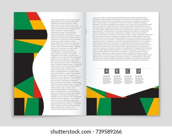 Abstract vector layout background set. For art template design, list, front page, mockup brochure theme style, banner, idea, cover, booklet, print, flyer, book, blank, card, ad, sign, sheet, a4.