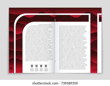 Abstract vector layout background set. For art template design, list, front page, mockup brochure theme style, banner, idea, cover, booklet, print, flyer, book, blank, card, ad, sign, sheet, a4.