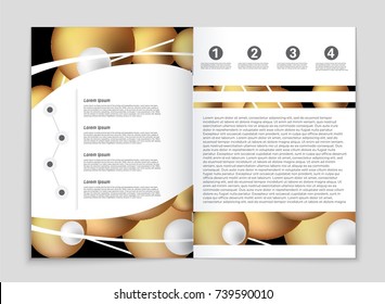 Abstract vector layout background set. For art template design, list, front page, mockup brochure theme style, banner, idea, cover, booklet, print, flyer, book, blank, card, ad, sign, sheet, a4.