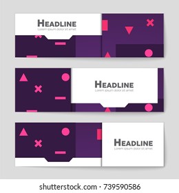 Abstract vector layout background set. For art template design, list, front page, mockup brochure theme style, banner, idea, cover, booklet, print, flyer, book, blank, card, ad, sign, sheet, a4.
