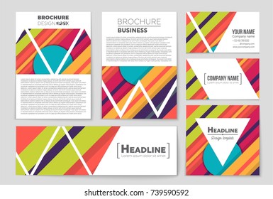 Abstract vector layout background set. For art template design, list, front page, mockup brochure theme style, banner, idea, cover, booklet, print, flyer, book, blank, card, ad, sign, sheet,, a4.