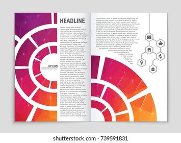 Abstract vector layout background set. For art template design, list, front page, mockup brochure theme style, banner, idea, cover, booklet, print, flyer, book, blank, card, ad, sign, sheet, a4