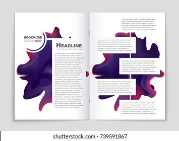 Abstract vector layout background set. For art template design, list, front page, mockup brochure theme style, banner, idea, cover, booklet, print, flyer, book, blank, card, ad, sign, sheet, a4