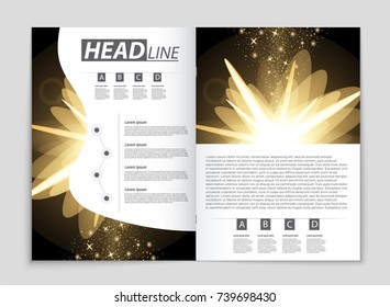 Abstract vector layout background set. For art template design, list, front page, mockup brochure theme style, banner, idea, cover, booklet, print, flyer, book, blank, card, ad, sign, sheet, a4