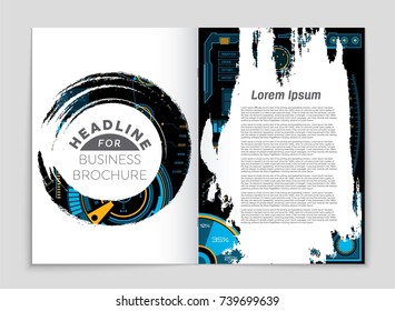 Abstract vector layout background set. For art template design, list, front page, mockup brochure theme style, banner, idea, cover, booklet, print, flyer, book, blank, card, ad, sign, sheet, a4.