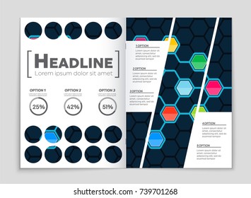 Abstract vector layout background set. For art template design, list, front page, mockup brochure theme style, banner, idea, cover, booklet, print, flyer, book, blank, card, ad, sign, sheet, a4.