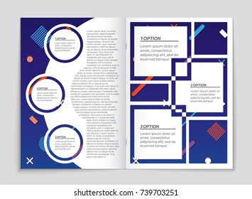 Abstract vector layout background set. For art template design, list, front page, mockup brochure theme style, banner, idea, cover, booklet, print, flyer, book, blank, card, ad, sign, sheet, a4.