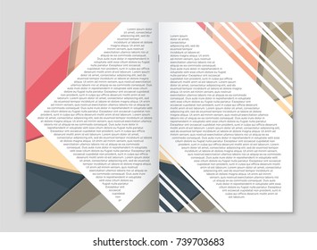 Abstract vector layout background set. For art template design, list, front page, mockup brochure theme style, banner, idea, cover, booklet, print, flyer, book, blank, card, ad, sign, sheet,, a4.