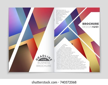 Abstract vector layout background set. For art template design, list, front page, mockup brochure theme style, banner, idea, cover, booklet, print, flyer, book, blank, card, ad, sign, sheet, a4