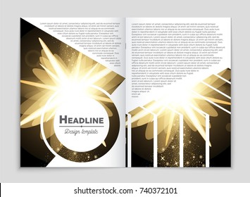 Abstract vector layout background set. For art template design, list, front page, mockup brochure theme style, banner, idea, cover, booklet, print, flyer, book, blank, card, ad, sign, sheet, a4