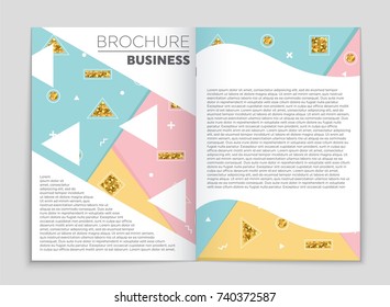 Abstract vector layout background set. For art template design, list, front page, mockup brochure theme style, banner, idea, cover, booklet, print, flyer, book, blank, card, ad, sign, sheet, a4