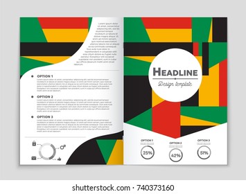 Abstract vector layout background set. For art template design, list, front page, mockup brochure theme style, banner, idea, cover, booklet, print, flyer, book, blank, card, ad, sign, sheet, a4.