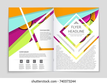 Abstract vector layout background set. For art template design, list, front page, mockup brochure theme style, banner, idea, cover, booklet, print, flyer, book, blank, card, ad, sign, sheet,, a4.