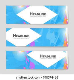 Abstract vector layout background set. For art template design, list, front page, mockup brochure theme style, banner, idea, cover, booklet, print, flyer, book, blank, card, ad, sign, sheet, a4