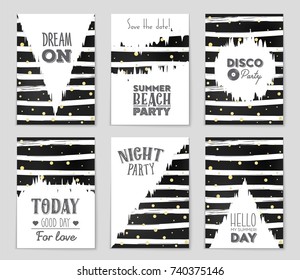 Abstract vector layout background set. For art template design, list, front page, mockup brochure theme style, banner, idea, cover, booklet, print, flyer, book, blank, card, ad, sign, sheet, a4