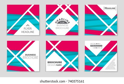 Abstract vector layout background set. For art template design, list, front page, mockup brochure theme style, banner, idea, cover, booklet, print, flyer, book, blank, card, ad, sign, sheet,, a4.