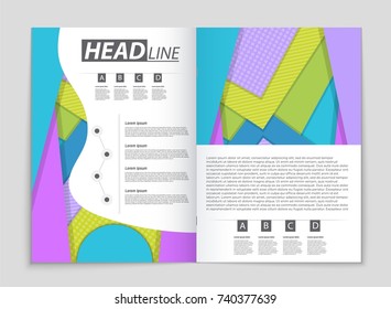 Abstract vector layout background set. For art template design, list, front page, mockup brochure theme style, banner, idea, cover, booklet, print, flyer, book, blank, card, ad, sign, sheet,, a4.
