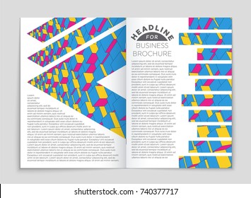 Abstract vector layout background set. For art template design, list, front page, mockup brochure theme style, banner, idea, cover, booklet, print, flyer, book, blank, card, ad, sign, sheet, a4