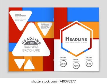 Abstract vector layout background set. For art template design, list, front page, mockup brochure theme style, banner, idea, cover, booklet, print, flyer, book, blank, card, ad, sign, sheet,, a4.