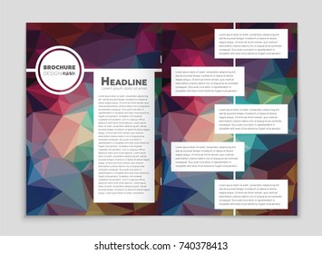 Abstract vector layout background set. For art template design, list, front page, mockup brochure theme style, banner, idea, cover, booklet, print, flyer, book, blank, card, ad, sign, sheet, a4