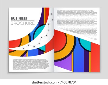 Abstract vector layout background set. For art template design, list, front page, mockup brochure theme style, banner, idea, cover, booklet, print, flyer, book, blank, card, ad, sign, sheet,, a4.