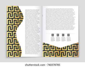 Abstract vector layout background set. For art template design, list, front page, mockup brochure theme style, banner, idea, cover, booklet, print, flyer, book, blank, card, ad, sign, sheet, a4.
