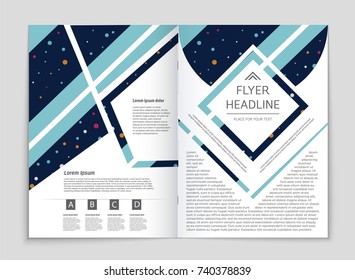 Abstract vector layout background set. For art template design, list, front page, mockup brochure theme style, banner, idea, cover, booklet, print, flyer, book, blank, card, ad, sign, sheet, a4