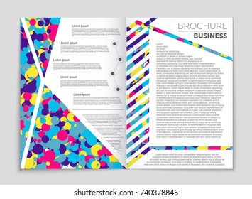 Abstract vector layout background set. For art template design, list, front page, mockup brochure theme style, banner, idea, cover, booklet, print, flyer, book, blank, card, ad, sign, sheet, a4.