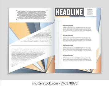 Abstract vector layout background set. For art template design, list, front page, mockup brochure theme style, banner, idea, cover, booklet, print, flyer, book, blank, card, ad, sign, sheet,, a4.