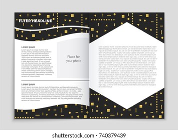 Abstract vector layout background set. For art template design, list, front page, mockup brochure theme style, banner, idea, cover, booklet, print, flyer, book, blank, card, ad, sign, sheet, a4.