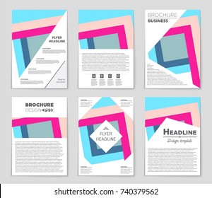 Abstract vector layout background set. For art template design, list, front page, mockup brochure theme style, banner, idea, cover, booklet, print, flyer, book, blank, card, ad, sign, sheet,, a4.