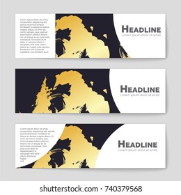 Abstract vector layout background set. For art template design, list, front page, mockup brochure theme style, banner, idea, cover, booklet, print, flyer, book, blank, card, ad, sign, sheet, a4.