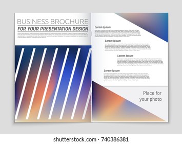 Abstract vector layout background set. For art template design, list, front page, mockup brochure theme style, banner, idea, cover, booklet, print, flyer, book, blank, card, ad, sign, sheet,, a4.